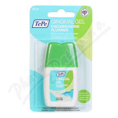 TePe Gingival Gel 20ml pro mezizub.kartáčky s CHX