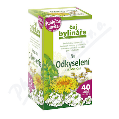 Čaj Bylináře Na odkyselení 40x1.6g