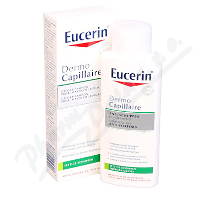 Eucerin DermoCapillaire šampon mastné lupy 250ml