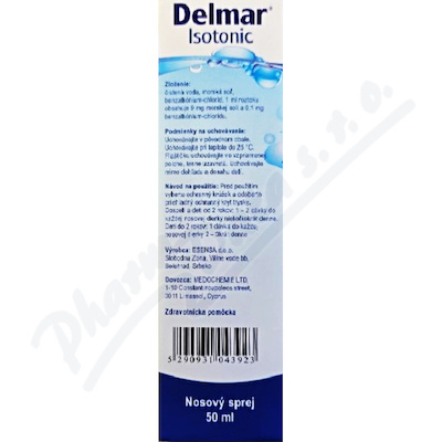 Delmar isotonic nosní sprej 50ml