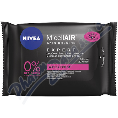NIVEA MicellAIR Expert odlič.ubrousky 20ks 88547