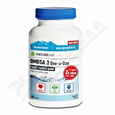 NatureVia Omega 3 One a Day cps.60