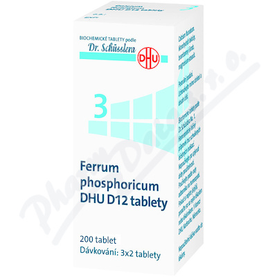 Ferrum phosphoricum DHU D5-D30 tbl.nob.200