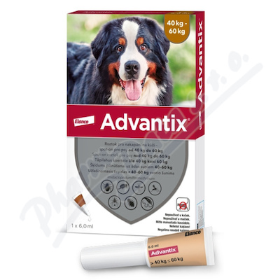 Advantix pro psy 40-60kg spot-on 1x6ml