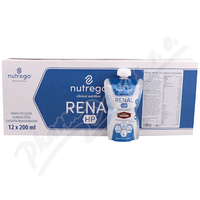 nutrego RENAL HP čokoláda por.sol.12x200ml