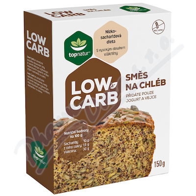 Topnatur LOW CARB směs na chléb 150g