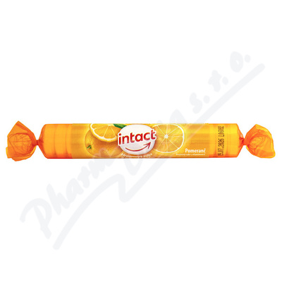 Intact hroznový cukr s vitaminem C Pomeranč 40g