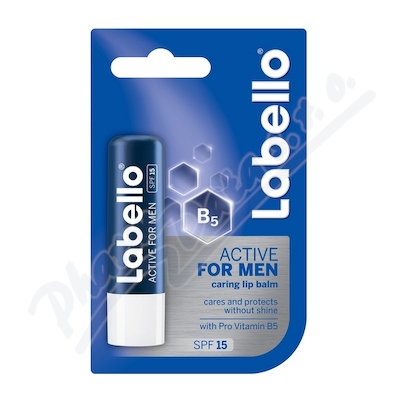 Labello balzám na rty Active For Men 4.8g 85151