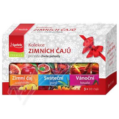 Apotheke kolekce zimních čajů 3x20ks