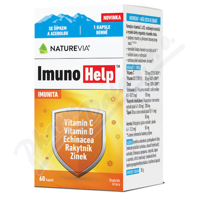 NatureVia ImunoHelp cps.60