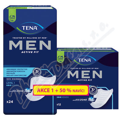 TENA Men Level 1 ink.vložky +50% navíc 36ks 750709