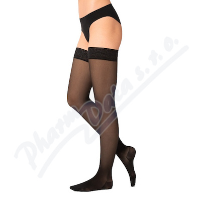 RELAX PREMIUM stehen.punčochy vel.S black magic