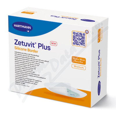 Zetuvit Plus Silicone B.10x10cm silikon.krytí 10ks