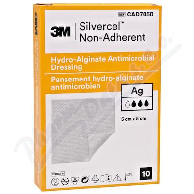 Silvercel NEADHER Hydroalginate krytí 5x5cm 10ks