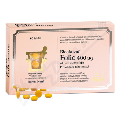 Pharma Nord Bioaktivní Folic tbl.60