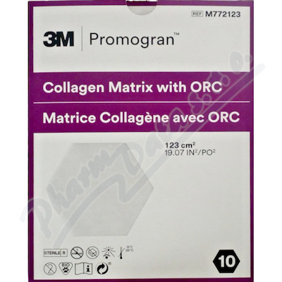 3M Promogran Collagen Matrix krytí 123cm2 10ks