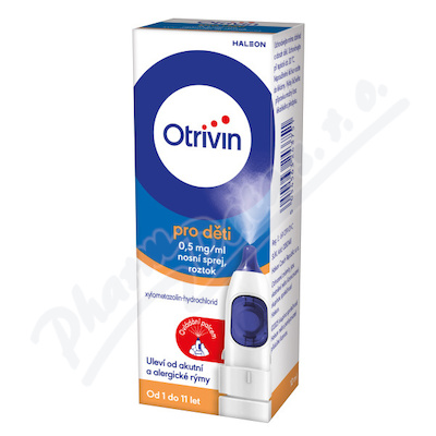Otrivin pro děti 0.5mg/ml nas.spr.sol.1x10ml II