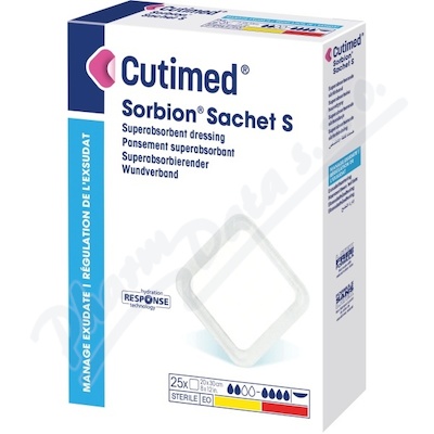 Cutimed Sorbion Sachet S abosrb.krytí 20x30cm 25ks