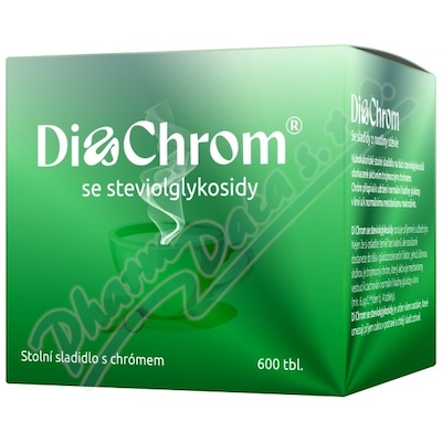 Di Chrom se steviolglykosidy stolní sladid.tbl.600