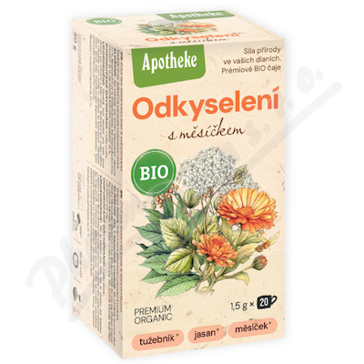 Apotheke BIO Odkyselení s měsíčkem čaj 20x1.5g
