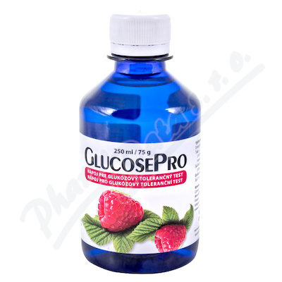 GlucosePro nápoj pro gluk.toler.test malina 250ml