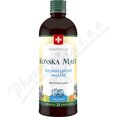 SwissMedicus Koňská mast Bylin.lih.maz.chlad.400ml