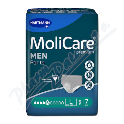 Hartmann MoliCare Men absorpční kalh.5k L 7ks