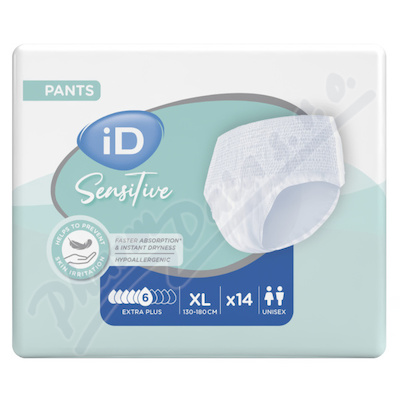 iD Sensitive Pants Extra Plus XL 14ks