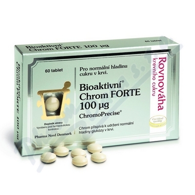 Pharma Nord Bioaktivní Chrom FORTE 100mcg tbl.60