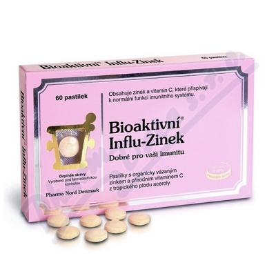 Pharma Nord Bioaktivní Influ-Zinek tbl.60