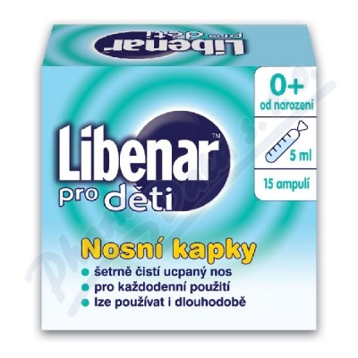 Libenar pro děti ampule 15x5ml