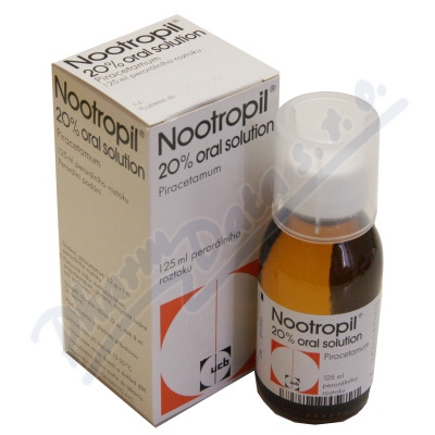 Nootropil 20% Oral Solution por.sol.1x125ml