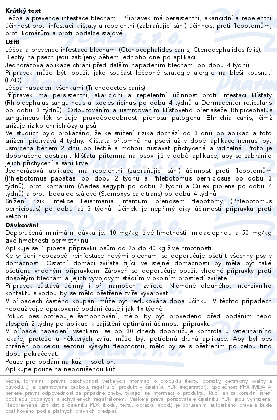 Advantix pro psy 25-40kg spot-on 1x4ml