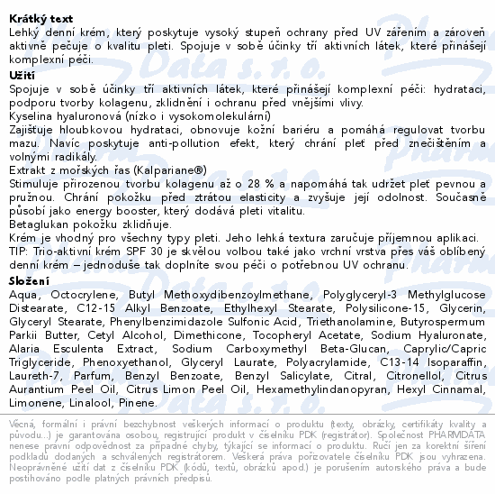 RYOR Trio aktivní krém SPF 30 50ml