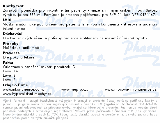 iD for Men Power Dry Level 1+ 10ks