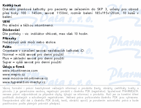 iD Intime Plus L 10ks