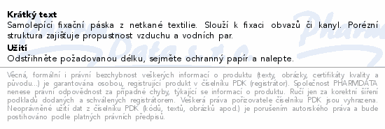 Mefix fixace 10mx20cm 312000