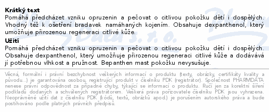 Bepanthen Ochranná mast XXL 200g