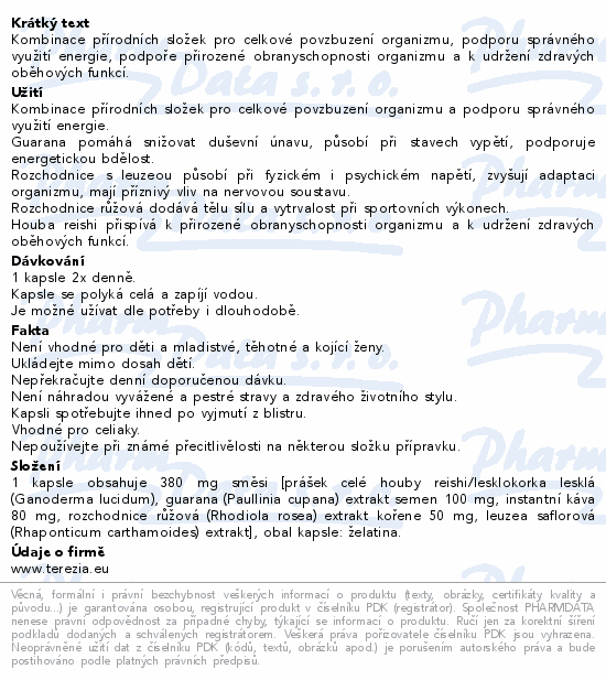 TEREZIA Energizer cps.60