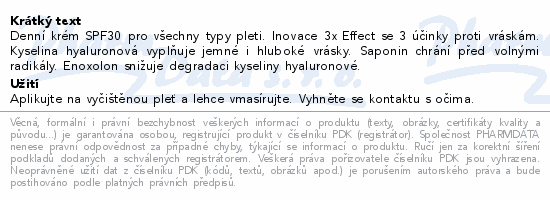 Eucerin Hyaluron-Fil.+3xEf.den.kr.SPF30refill 50ml