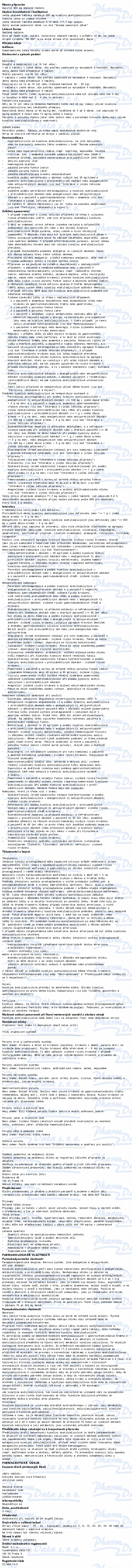 Aspirin 500mg tbl.obd.8