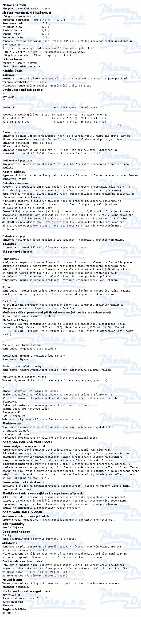 Sinupret por.gtt.sol.100ml